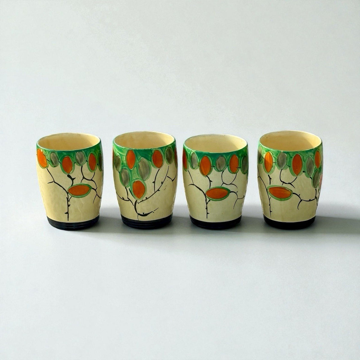 Myott Lemonade Jug And Tumblers H9372