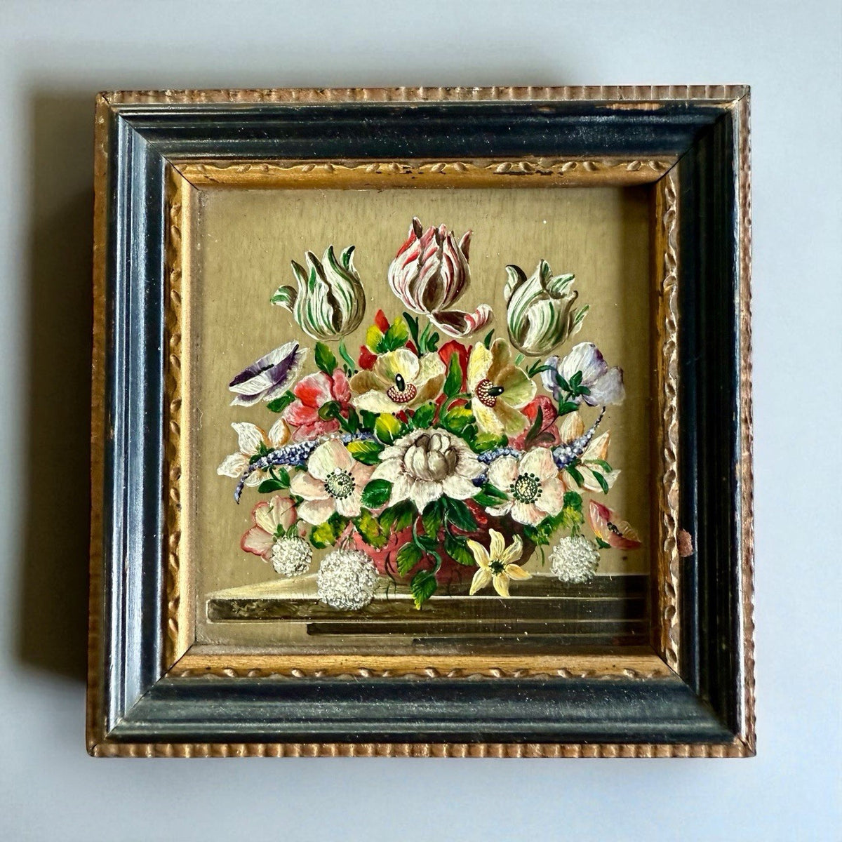 Eric Hayward-Young Oil On Board Pair Of Miniture Still Life Studies