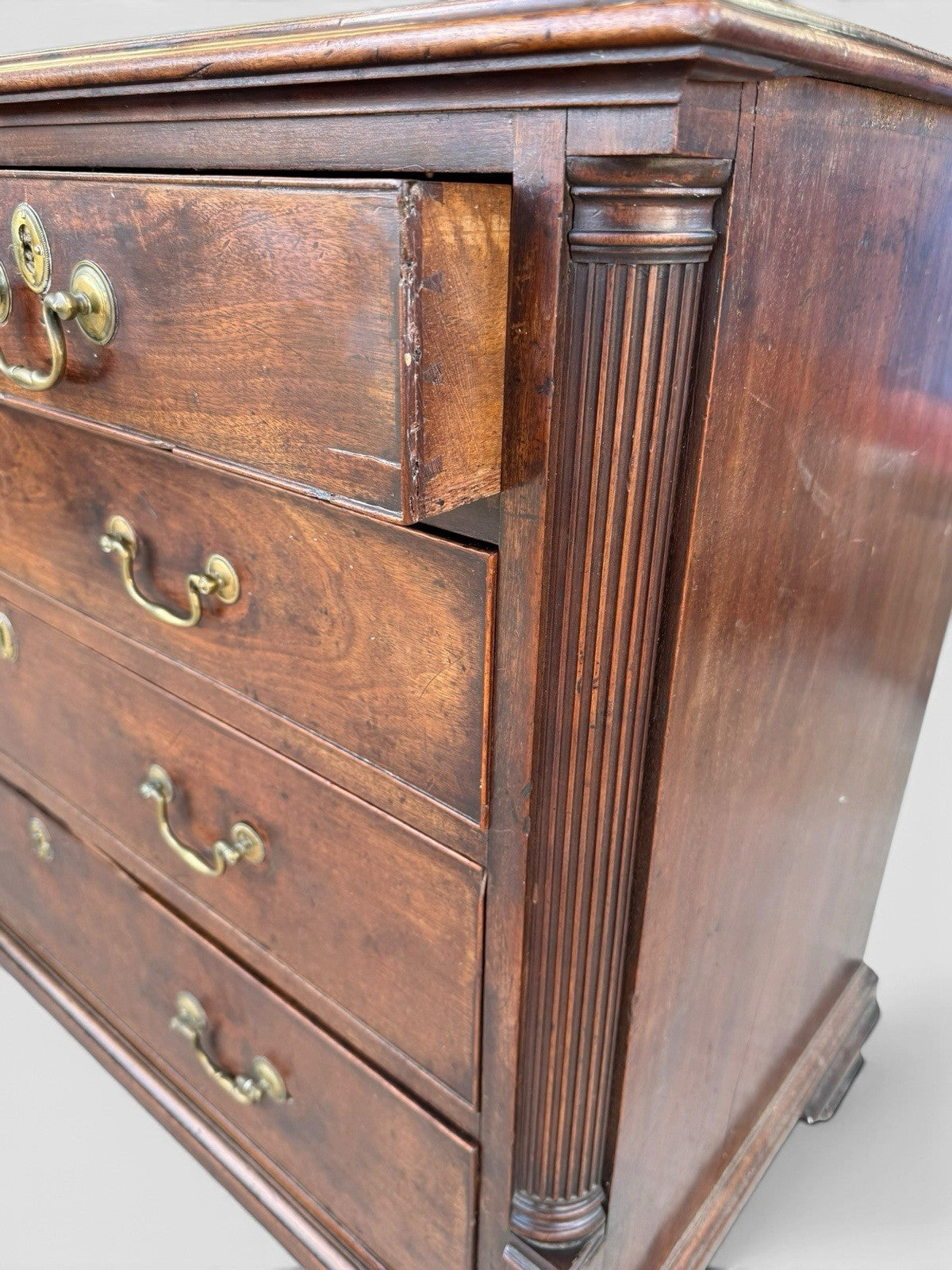 Antique Georgian Chest of Drawers Period Bedroom Furniture Storage