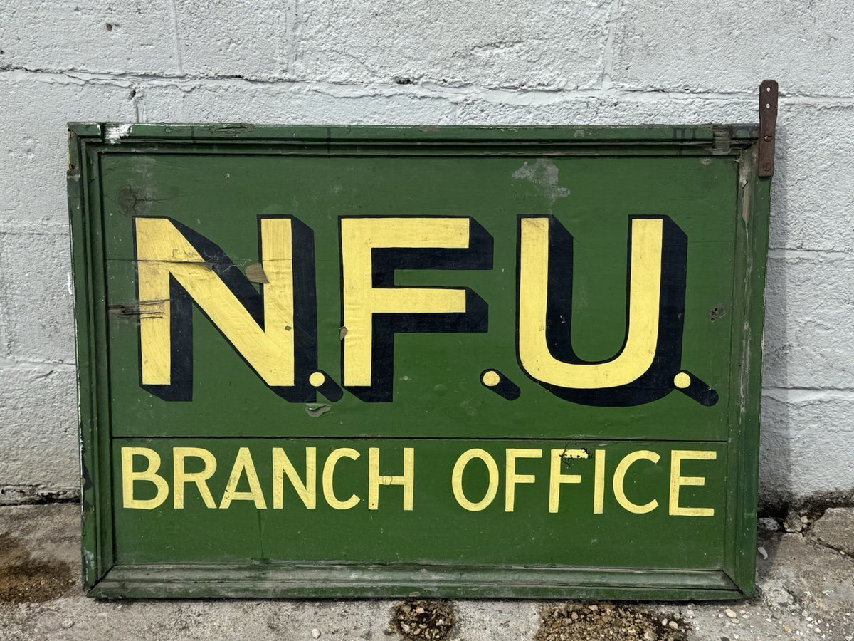 Vintage Wooden Hand Painted Sign