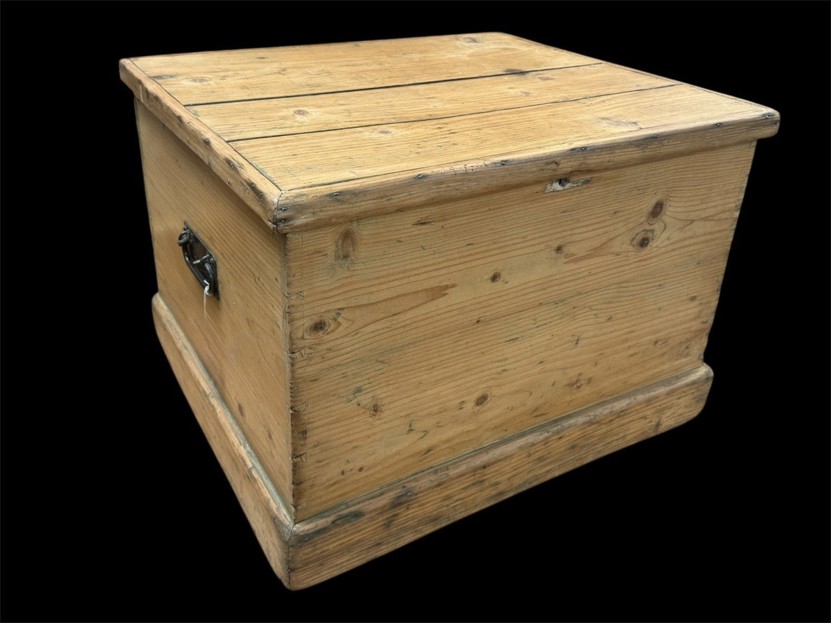 Victorian Pine Blanket Box 
