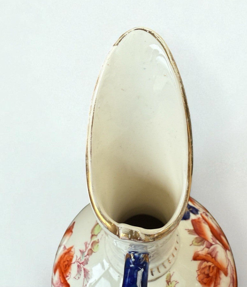 Pair Of Antique Ewers Possibly Mason