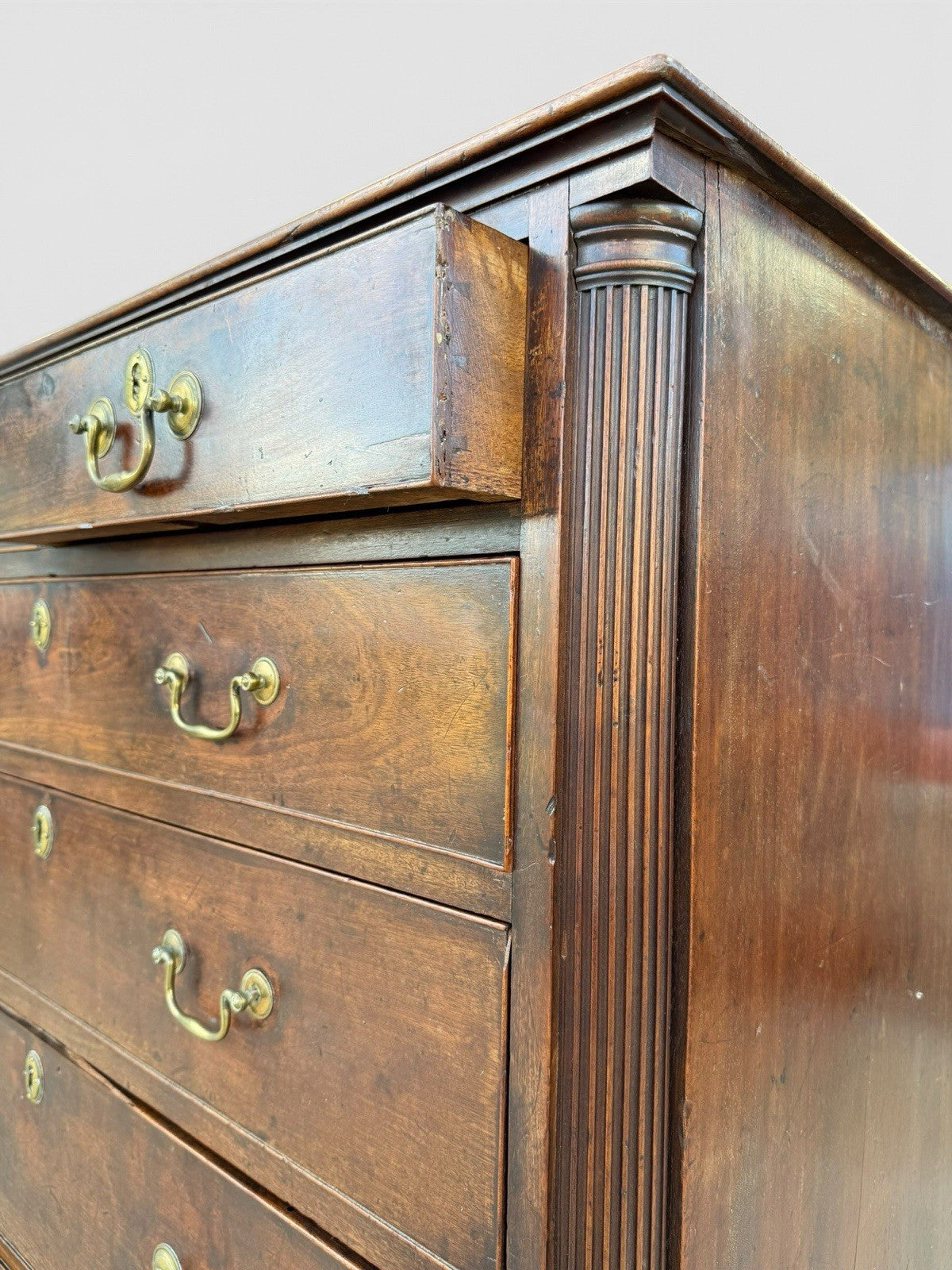 Antique Georgian Chest of Drawers Period Bedroom Furniture Storage