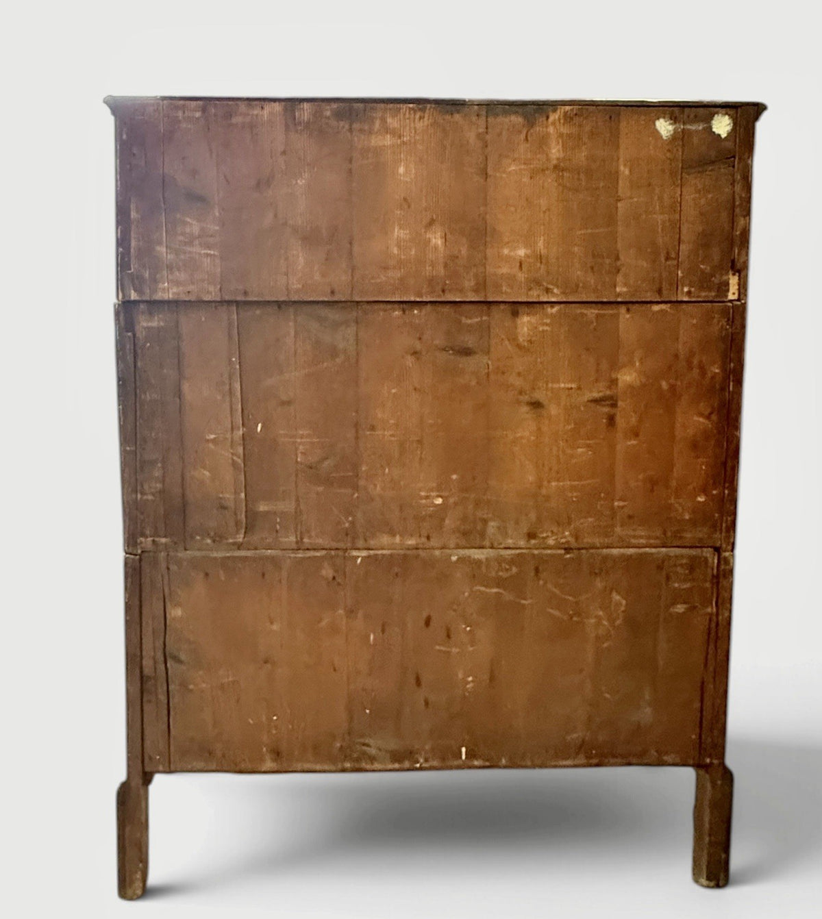 Large Antique Georgian Chest of Drawers Sectional Storage Furniture 188cm Wide