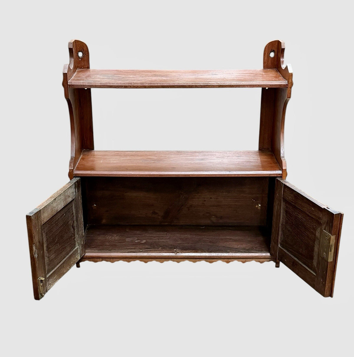 Antique Mahogany Smokers Cabinet Victorian Tobacco Cupboard