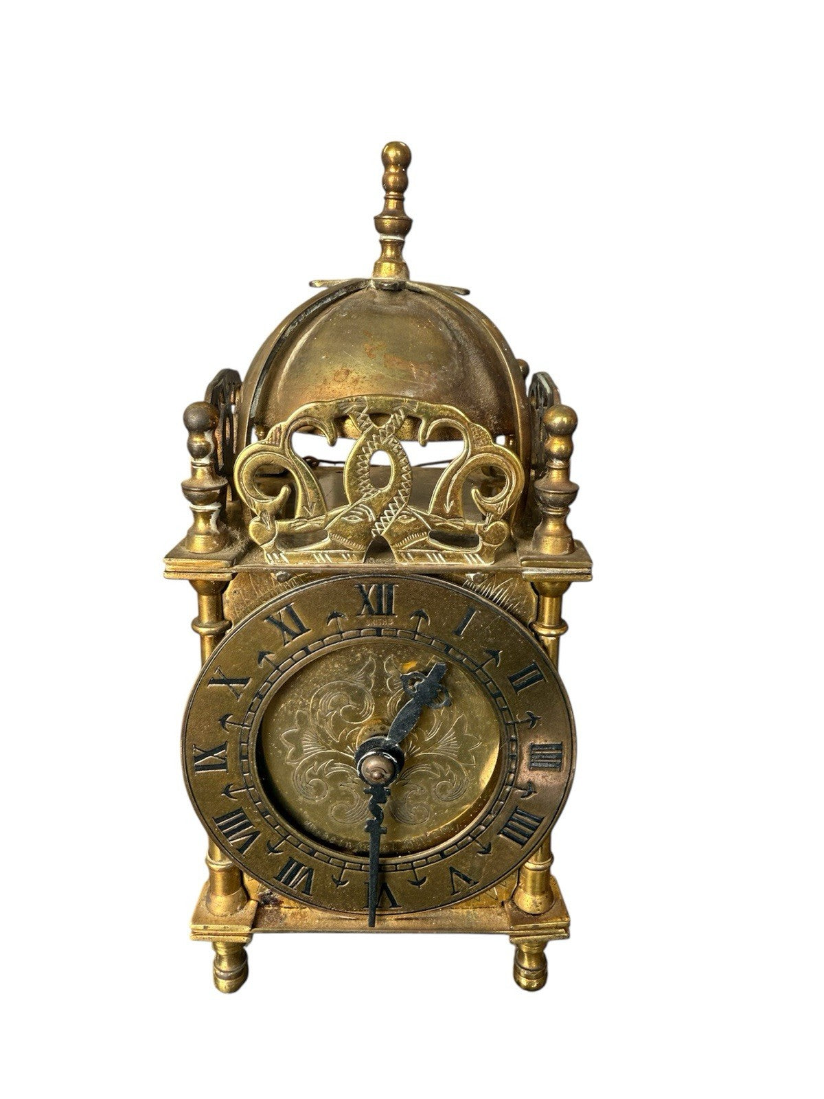 Smiths English Clocks Ltd - Brass Lantern Clock - Electric