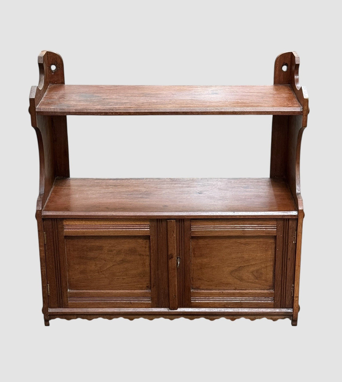 Antique Mahogany Smokers Cabinet Victorian Tobacco Cupboard