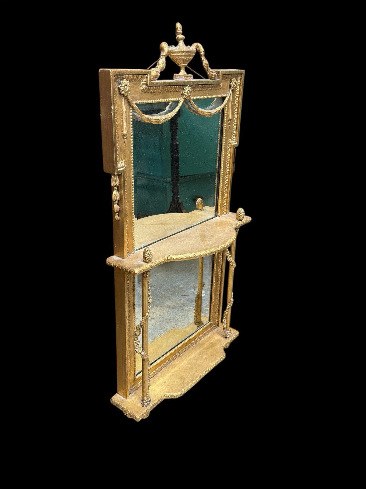 Antique Gilt Pier Mirror