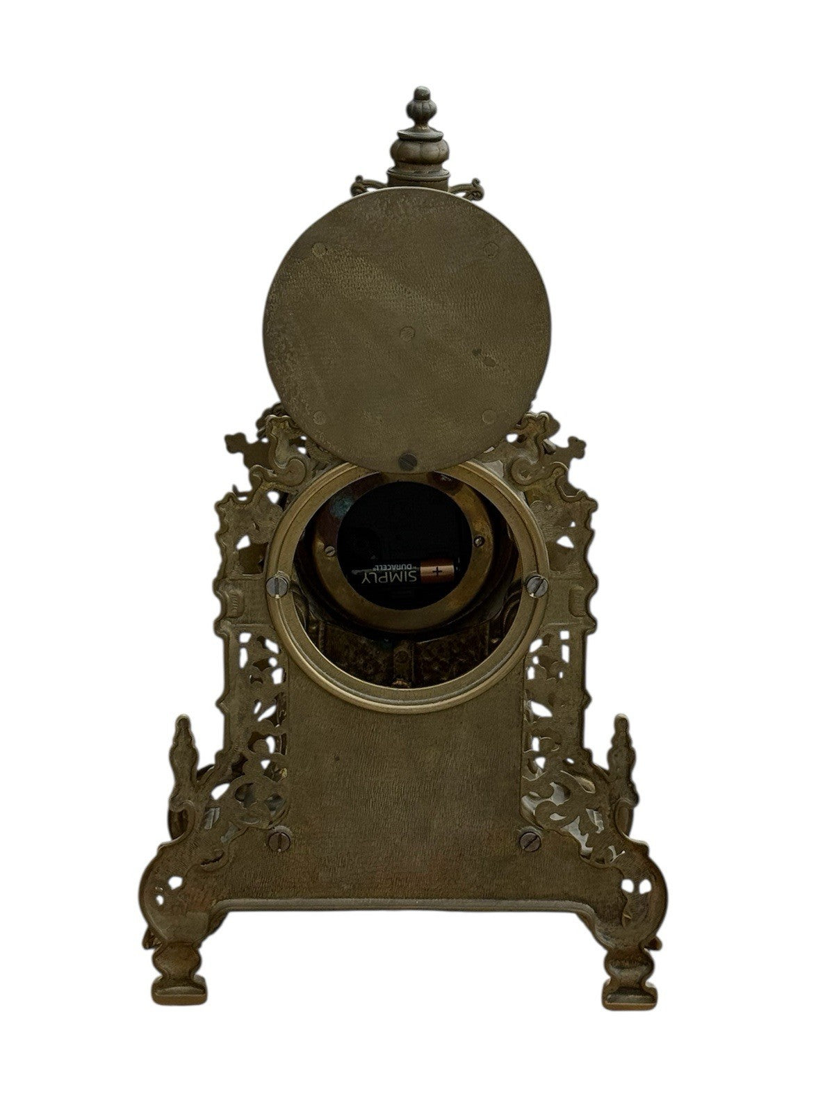 Antique Brass Baroque Style Manyoe Clock