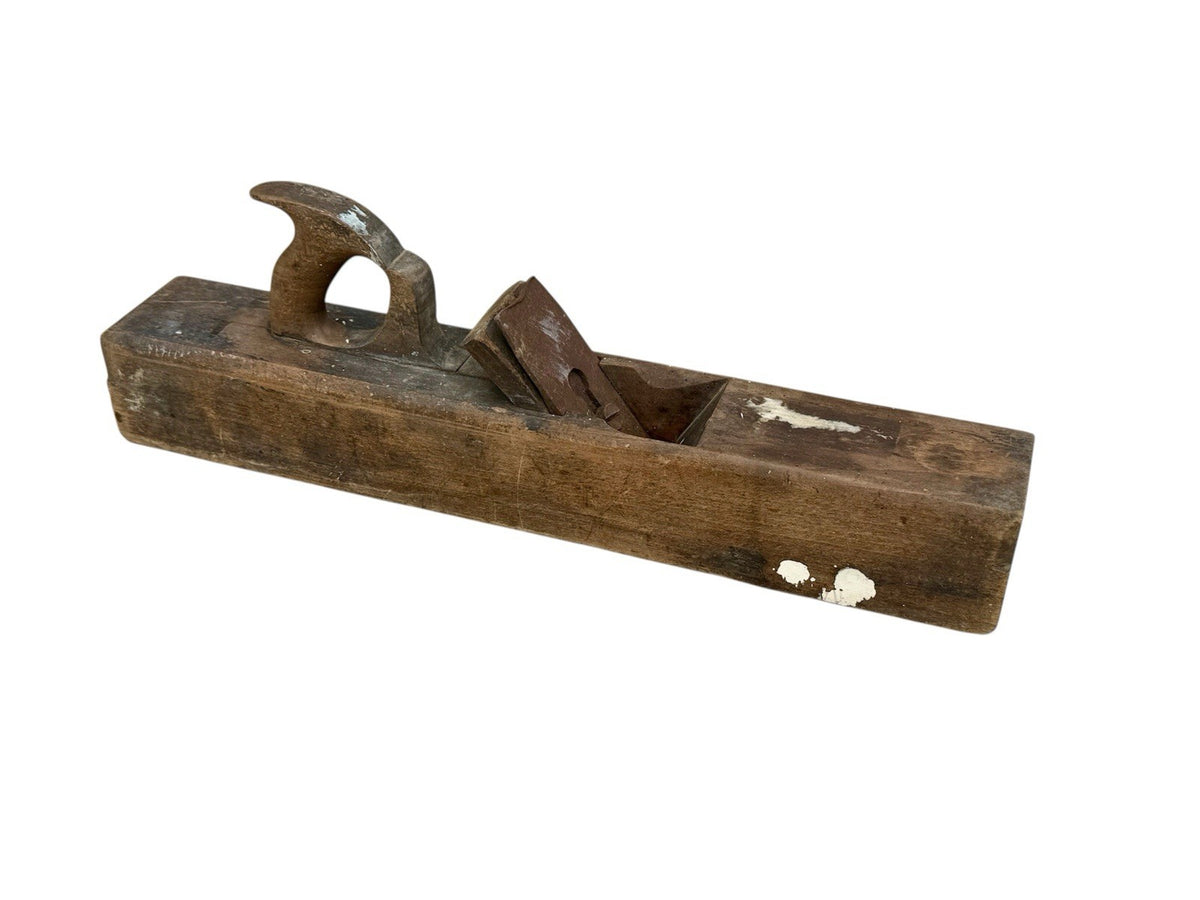 Vintage Antique Wooden Block Plane Hand Plane Carpentry Collectable Hardware