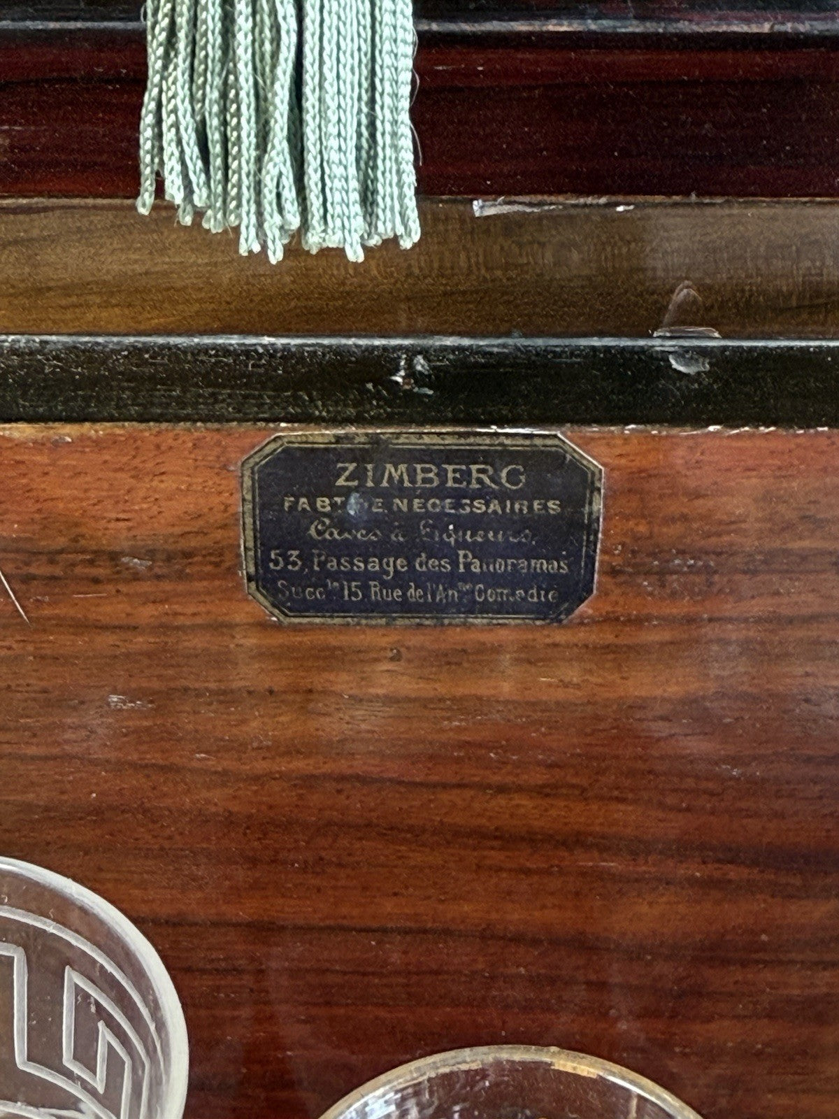 Antique 19th Century French Liqueur Box