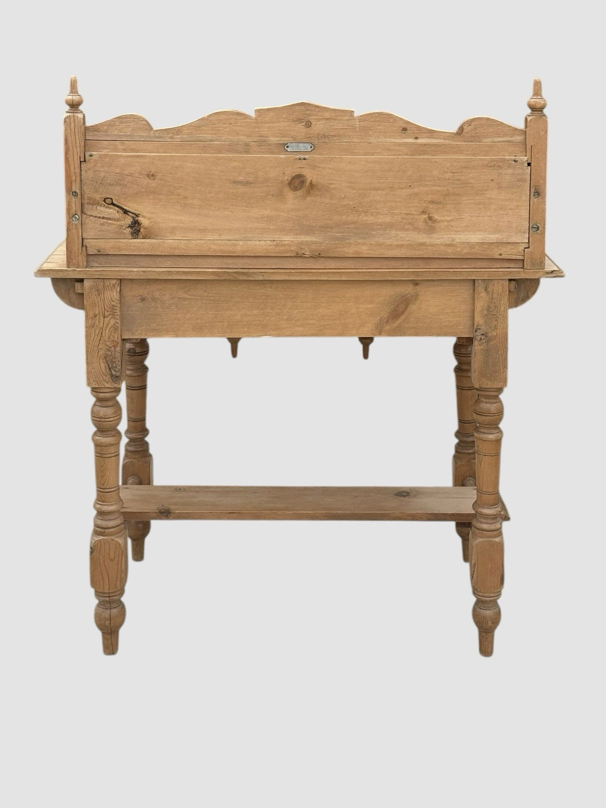 Victorian Pine Washstand Antique Rustic Bathroom Basin Stand Unit