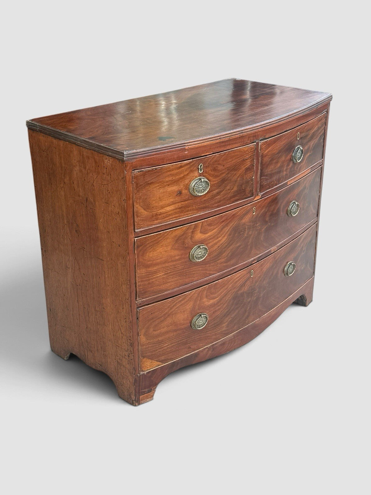 Antique Victorian Chest of Drawers c1890 Period Bedroom Furniture 88cm Wide