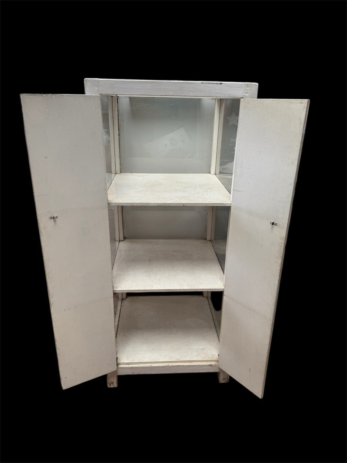 vintage medical cabinet