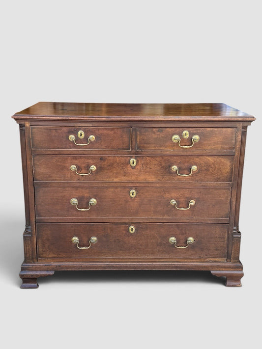 Antique Georgian Chest of Drawers Period Bedroom Furniture Storage