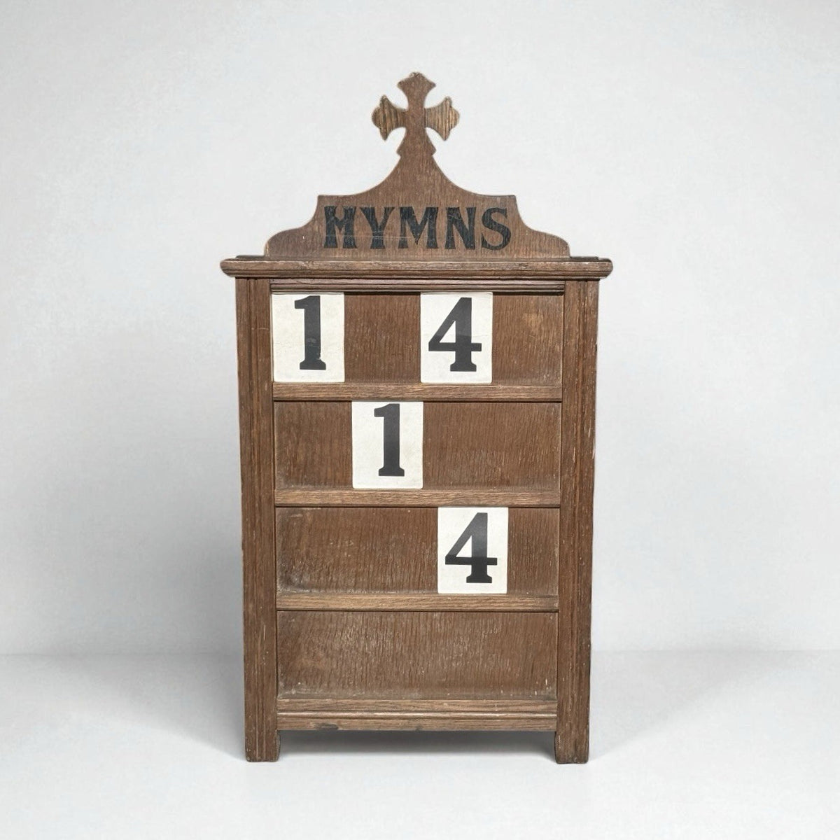 Antique Church Hymn Board 