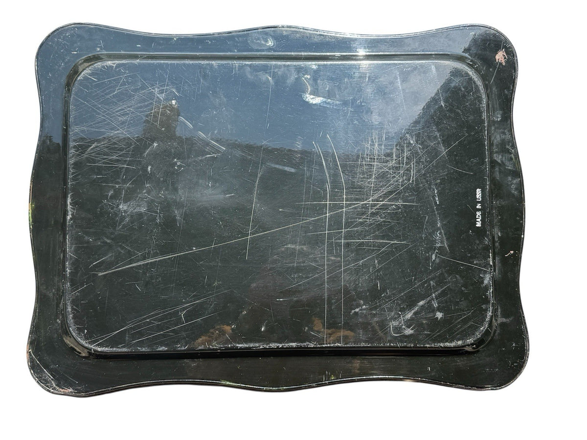 Vintage Soviet Union Toleware Tray