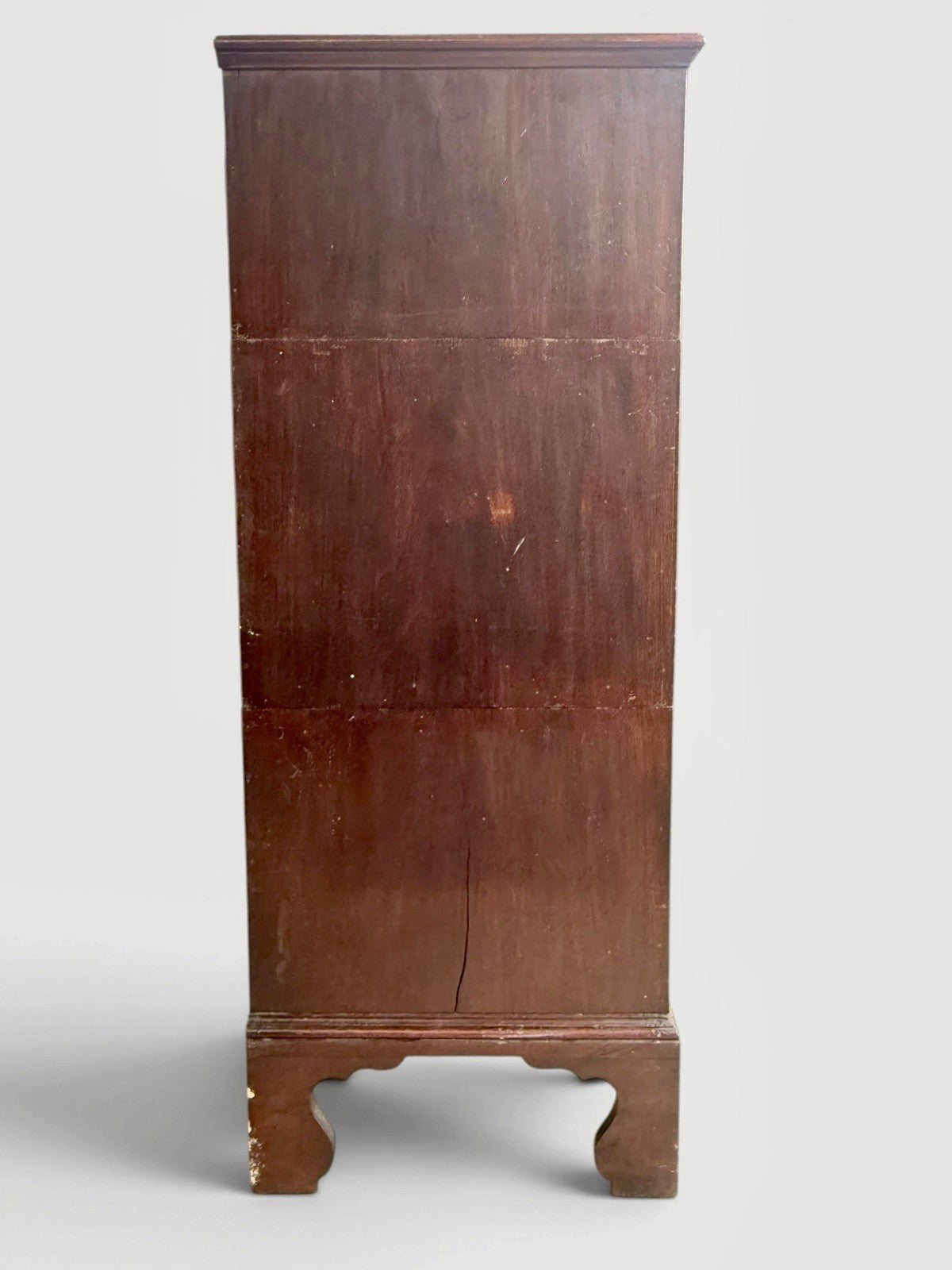 Large Antique Georgian Chest of Drawers Sectional Storage Furniture 188cm Wide