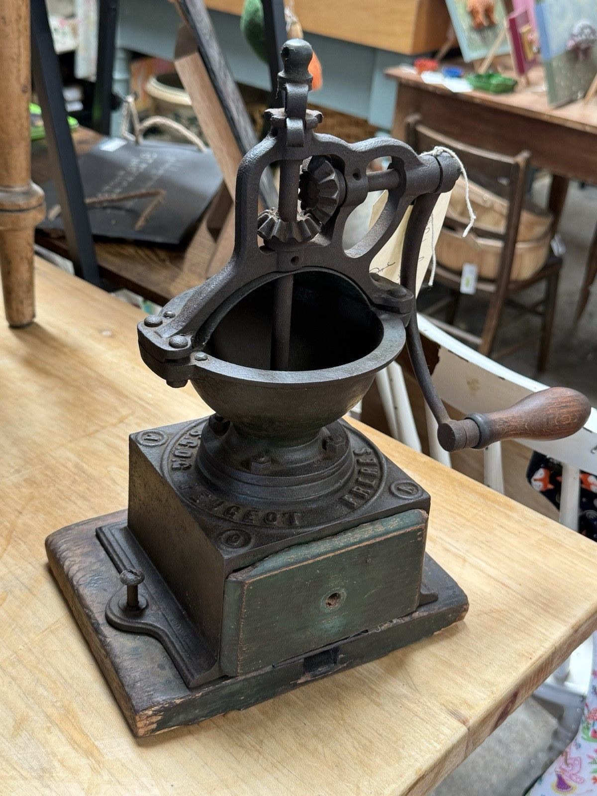 Antique Peugeot Freres Coffee Grinder