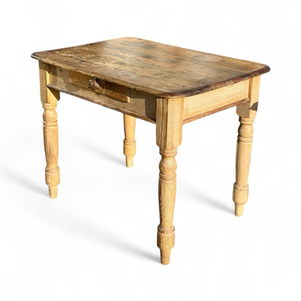 Victorian Pine Farmhouse Table 