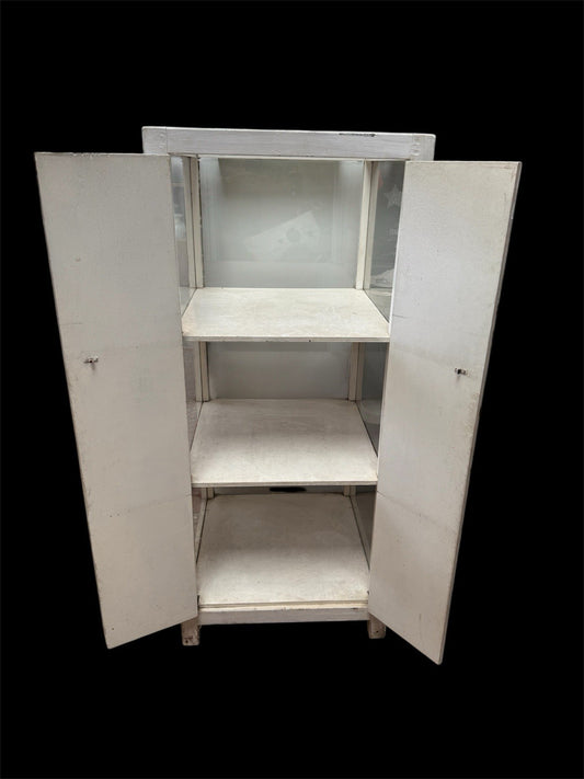 vintage medical cabinet