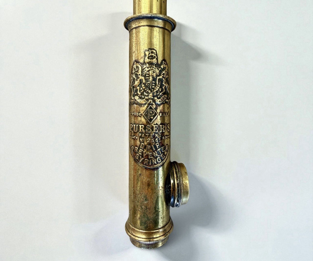 Vintage Pursers Brass Garden Sprayer