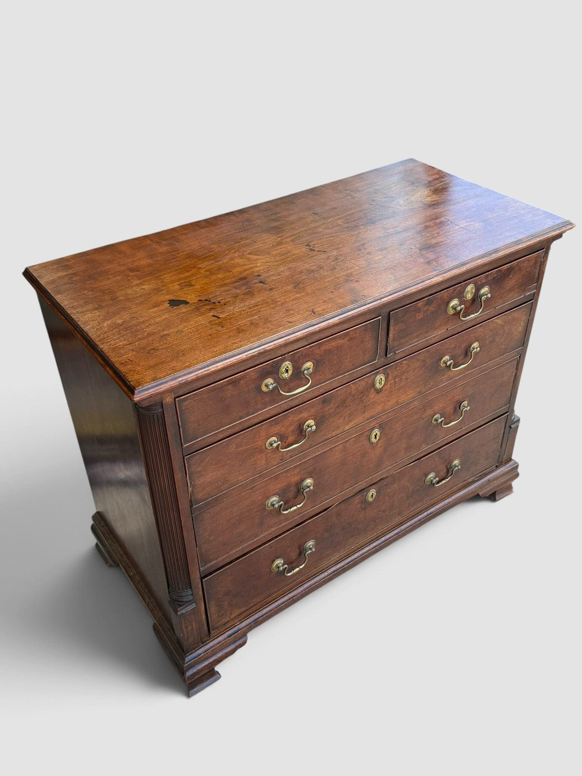 Antique Georgian Chest of Drawers Period Bedroom Furniture Storage