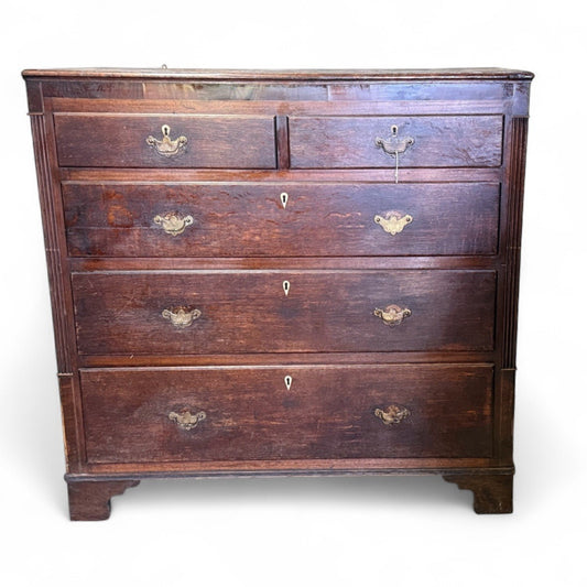 Antique Georgian Chest Of Drawers 