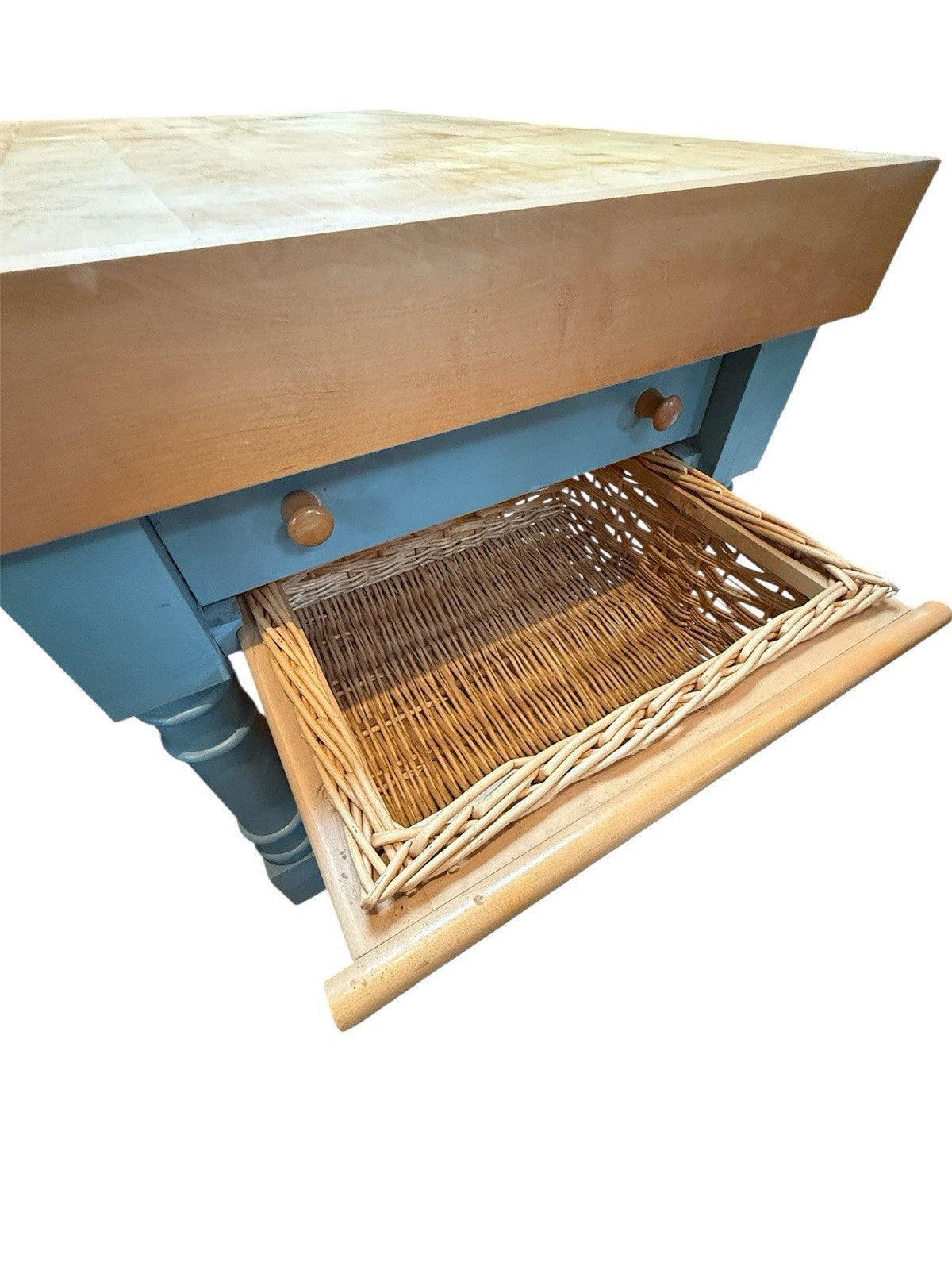 Large Butchers Block Style Table 
