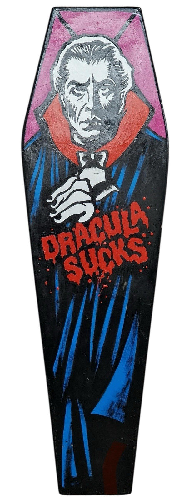Hand Painted Fairground  Ghost Train Panel Dracula 