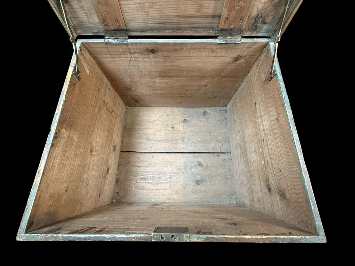 Victorian Pine Blanket Box 