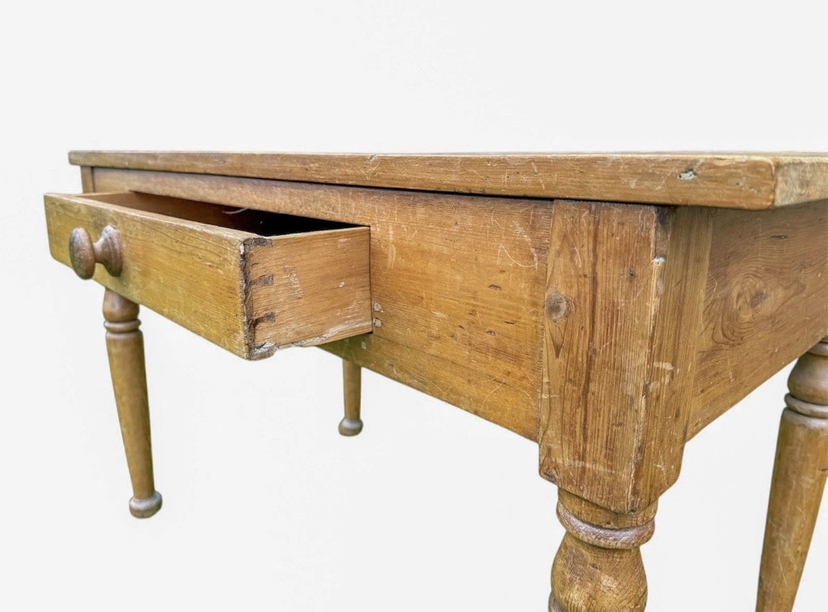 Victorian Pine Side Table 