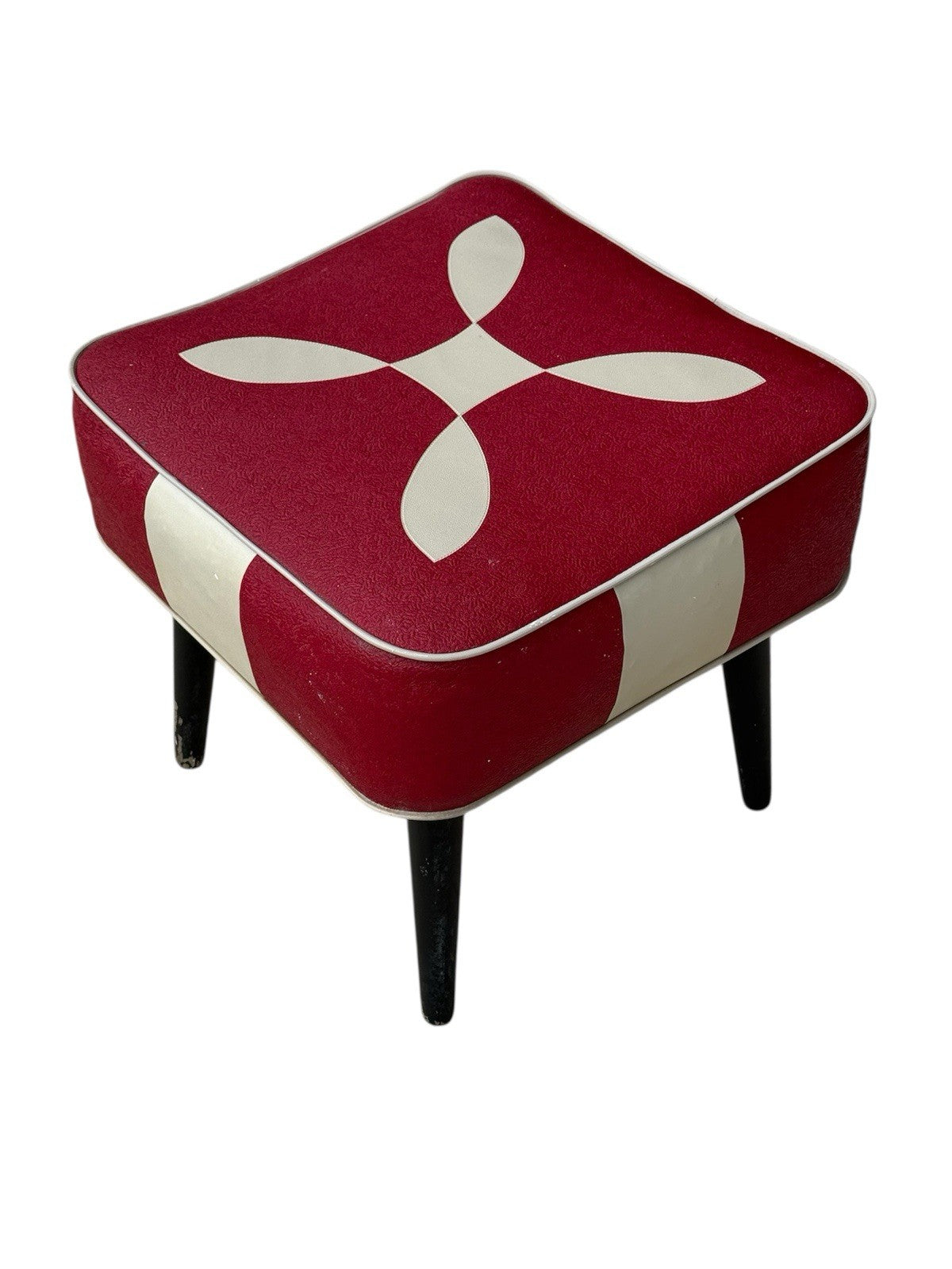 retro footstool vintage