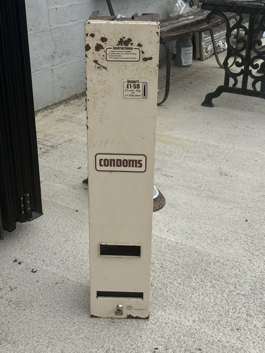 vintage condom vending machine