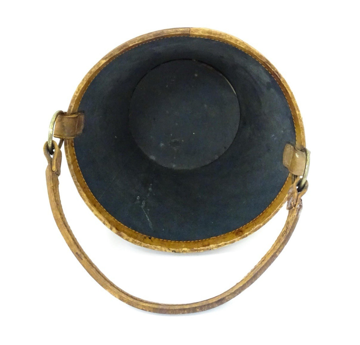 Antique Leather Lined Fire Bucket 