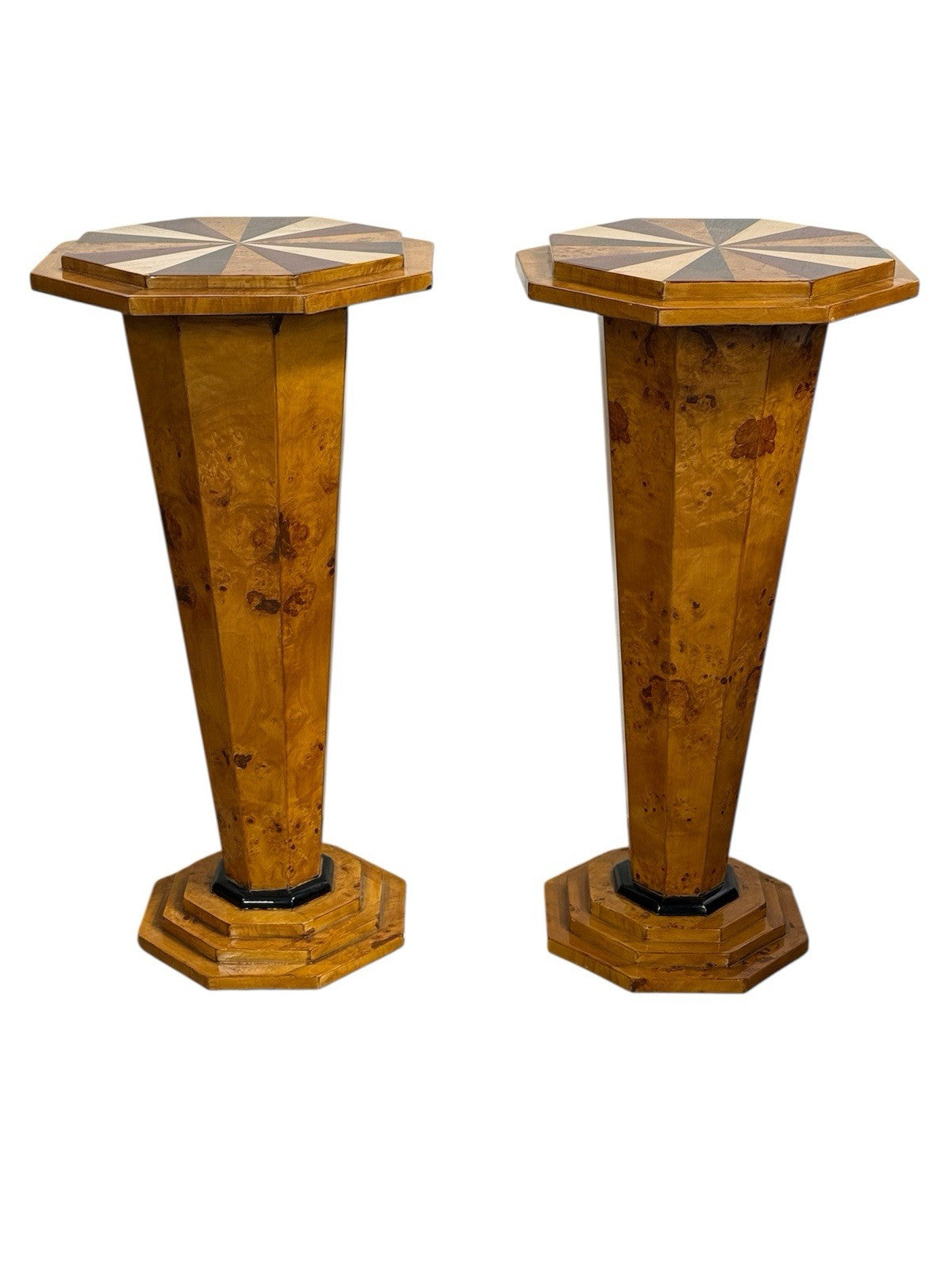 Side Table Art Deco Jardiniere Table Pedestal Column Retro Vintage Style