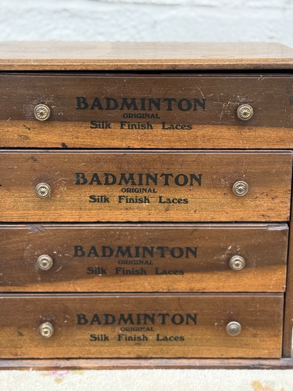 Antique Badmington Shop Drawers