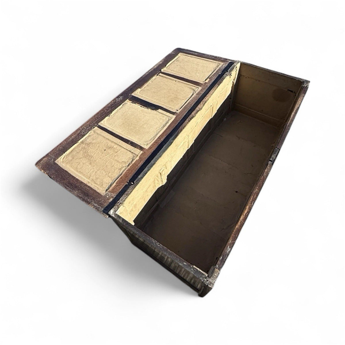 Antique 18th Century Fine Quality Coffer / Blanket Box In Oak 