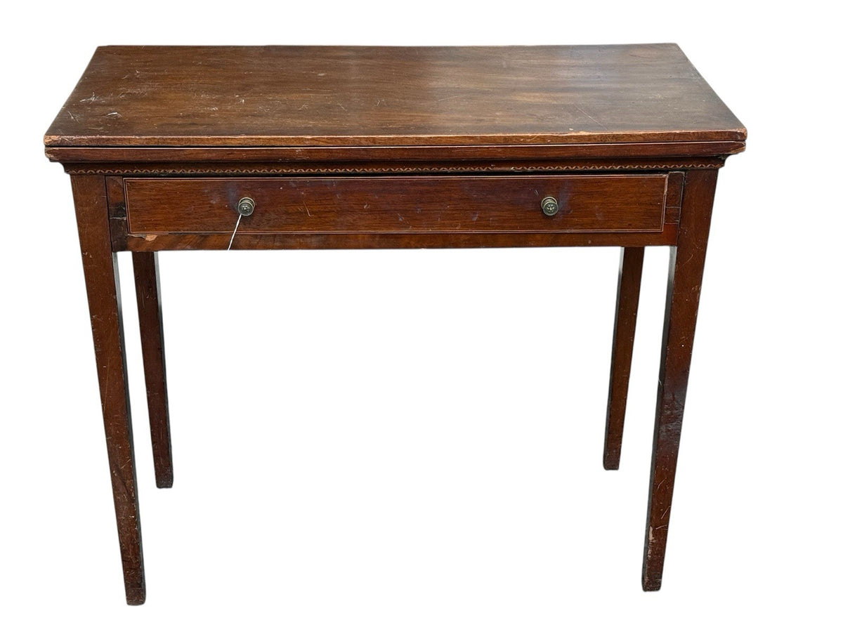 Antique Folding Tea Table