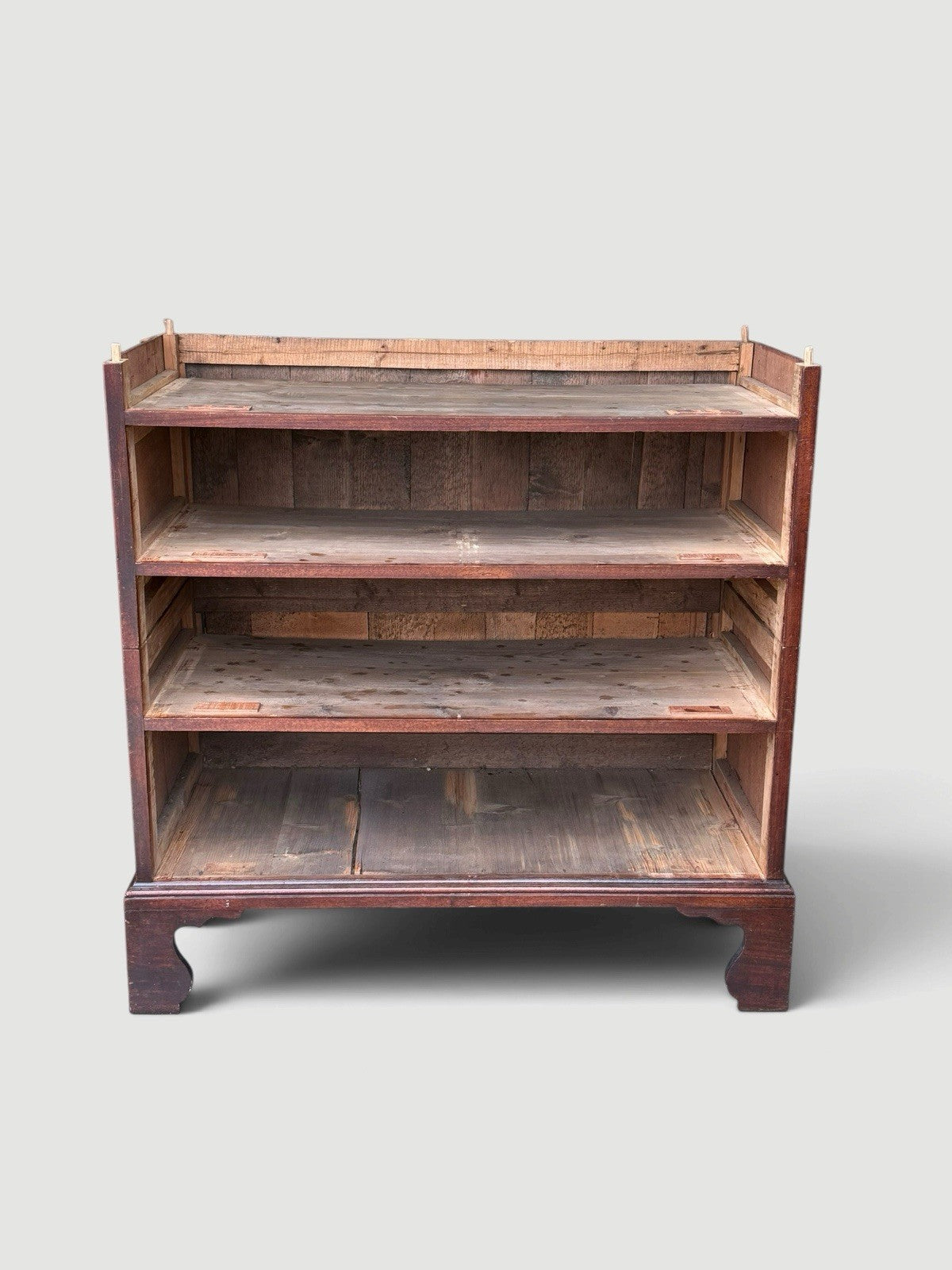 Large Antique Georgian Chest of Drawers Sectional Storage Furniture 188cm Wide