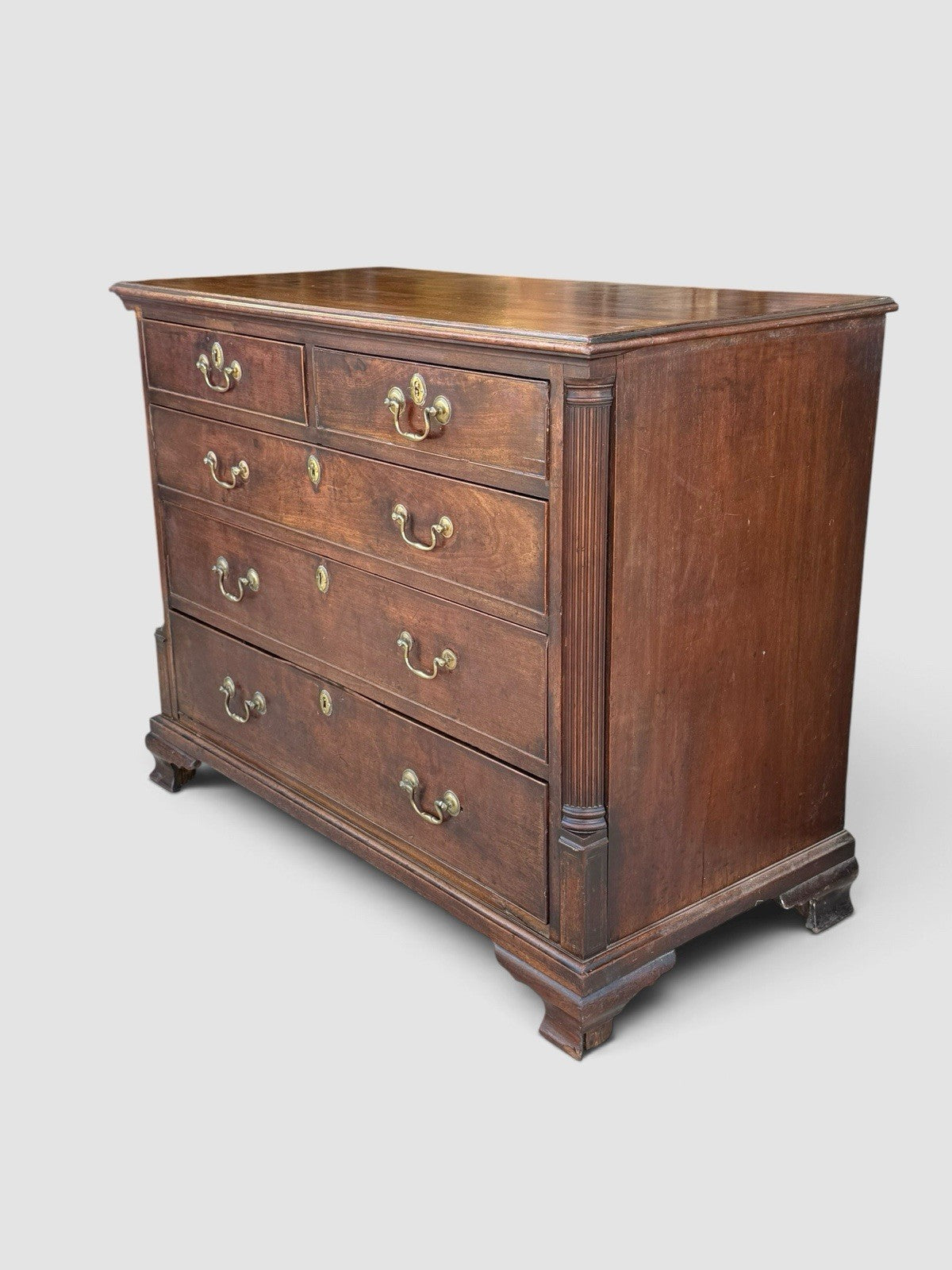 Antique Georgian Chest of Drawers Period Bedroom Furniture Storage