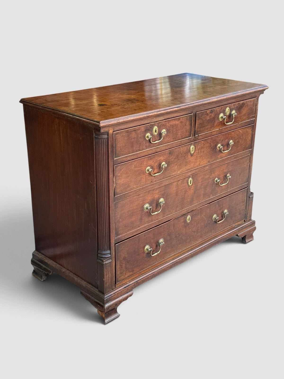 Antique Georgian Chest of Drawers Period Bedroom Furniture Storage