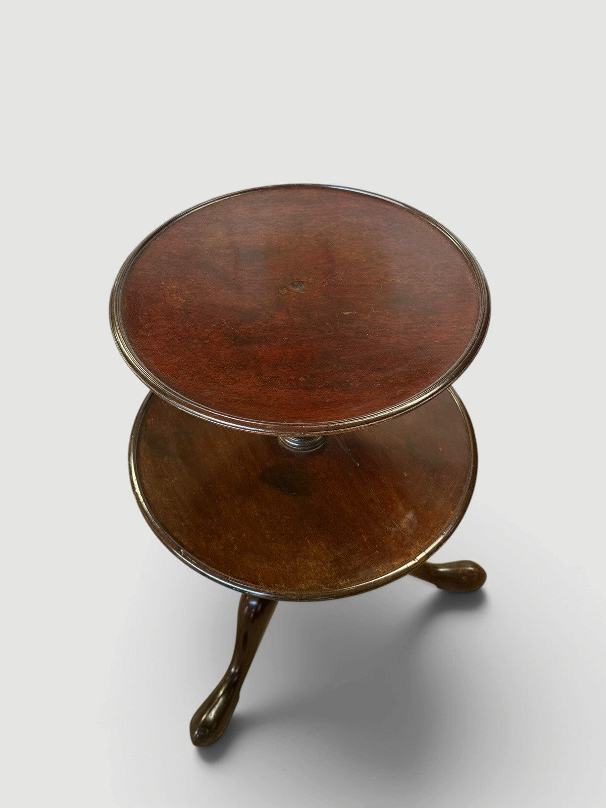 Antique George III Mahogany Dumb Waiter Georgian Serving Stand Circa 1770