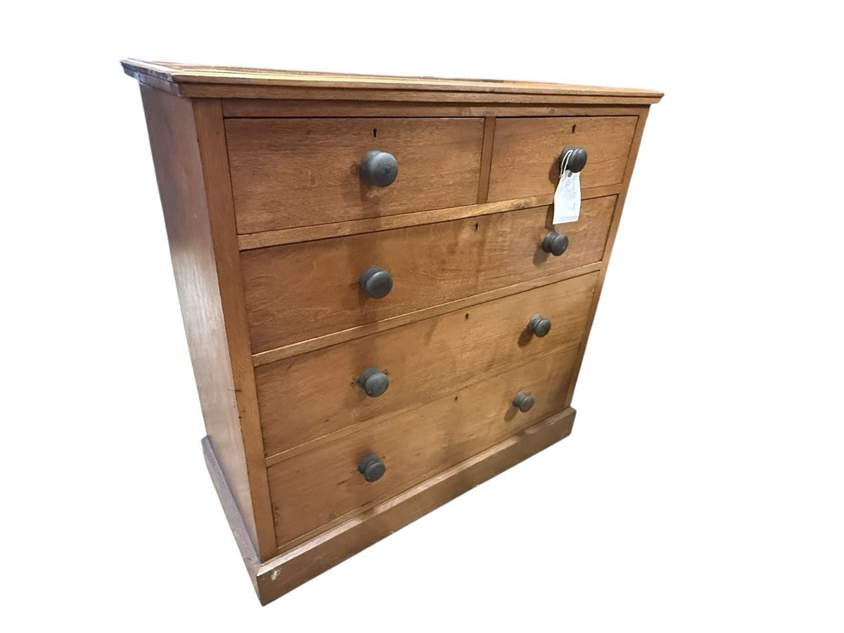 Antique Victorian Mahogany Chest of Drawers Bedroom Storage Furniture