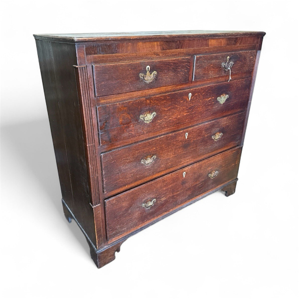 Antique Georgian Chest Of Drawers 
