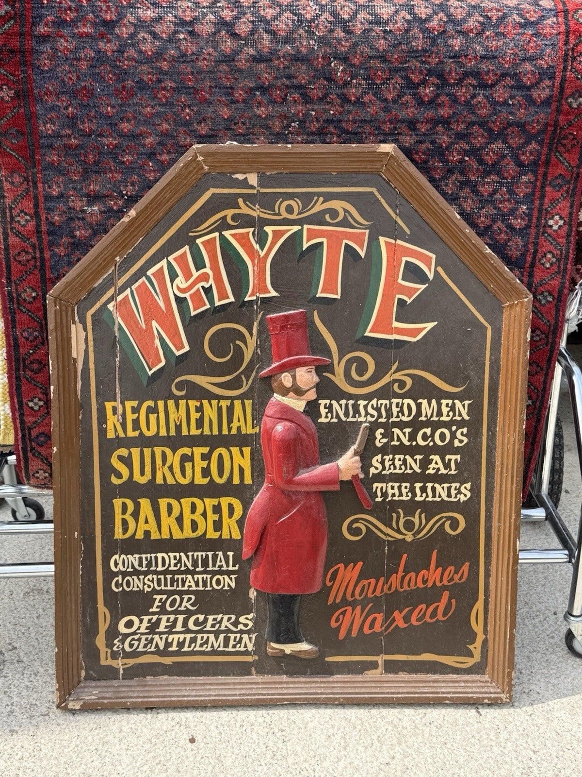 Vintage Barber Sign