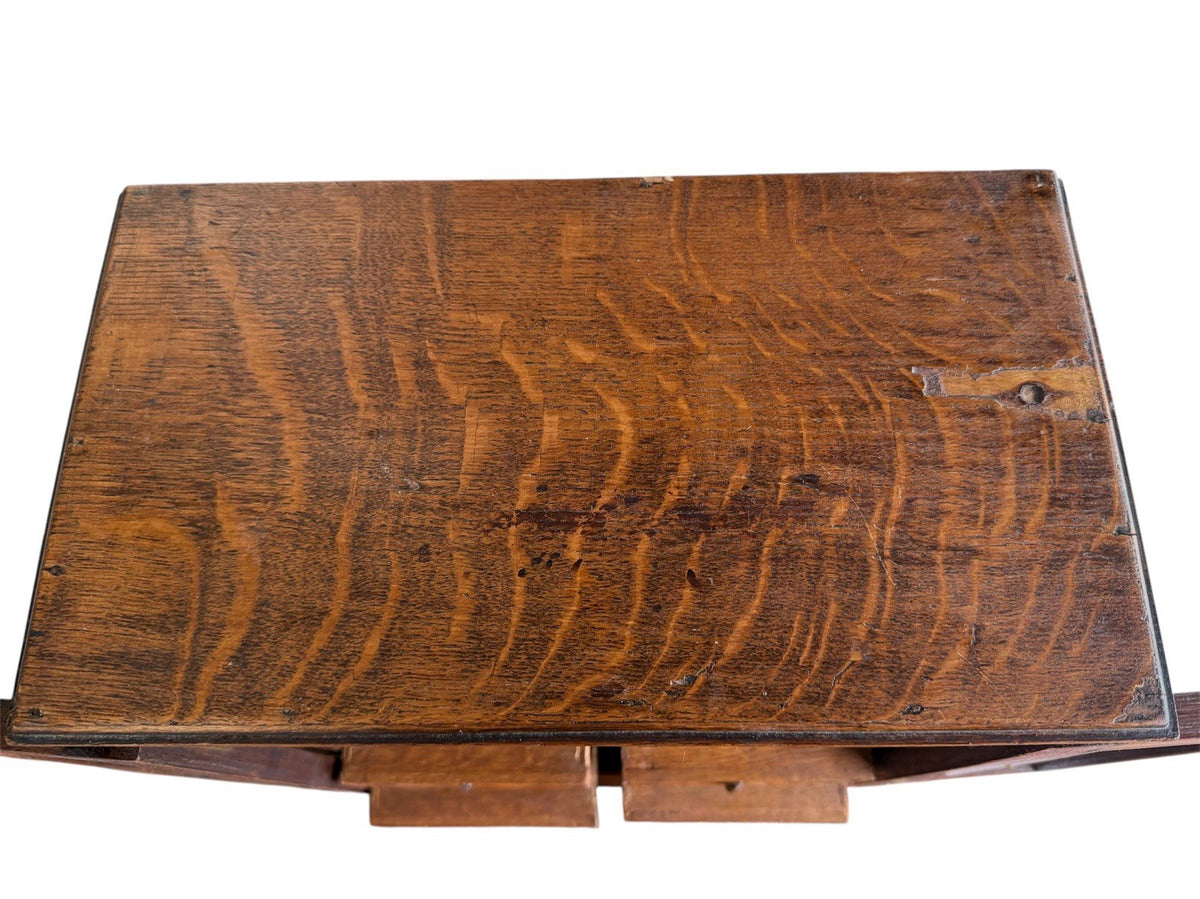 Antique Smokers Cabinet Miniture Chest 