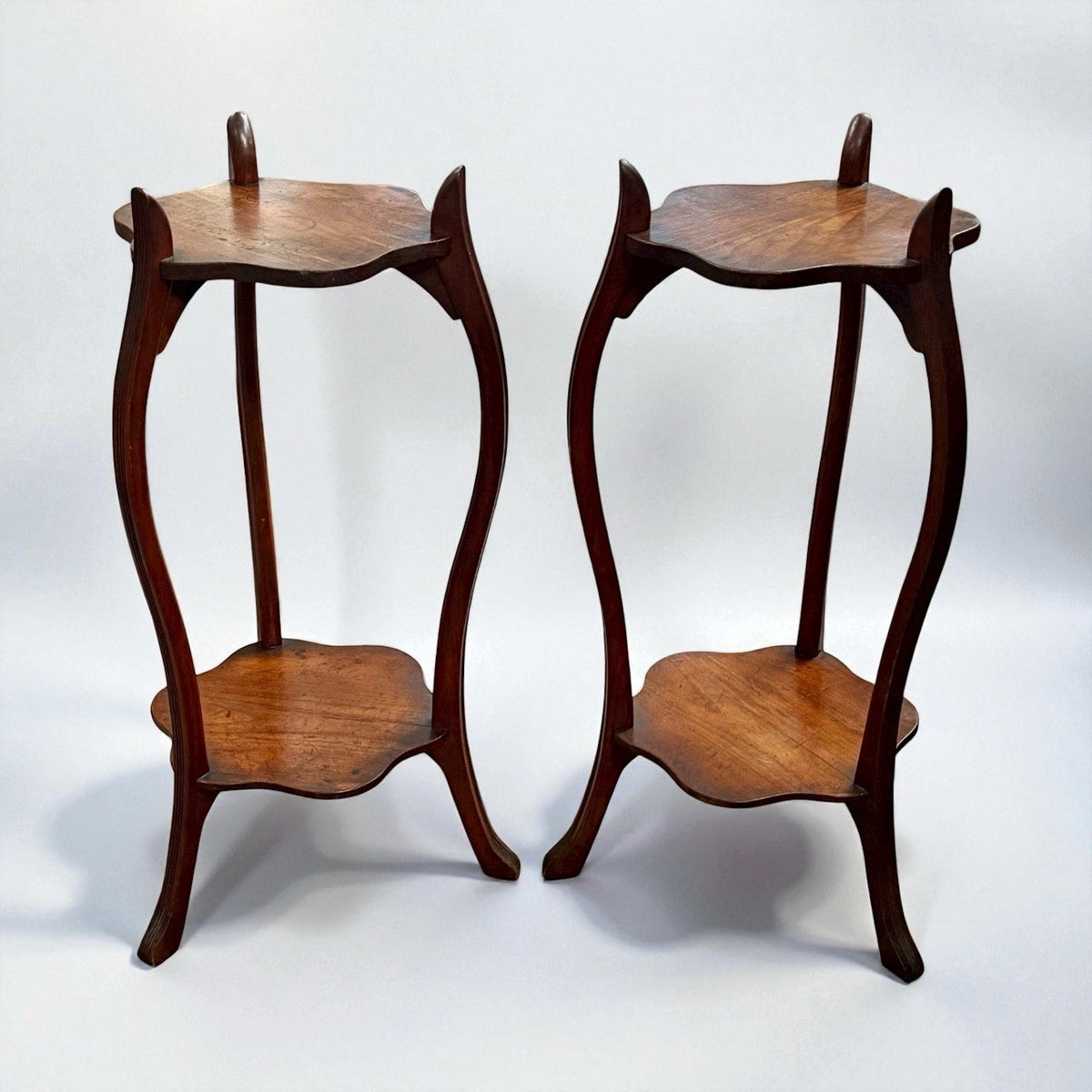 Pair Of Georgian Parlour, Side, Lamp Tables 