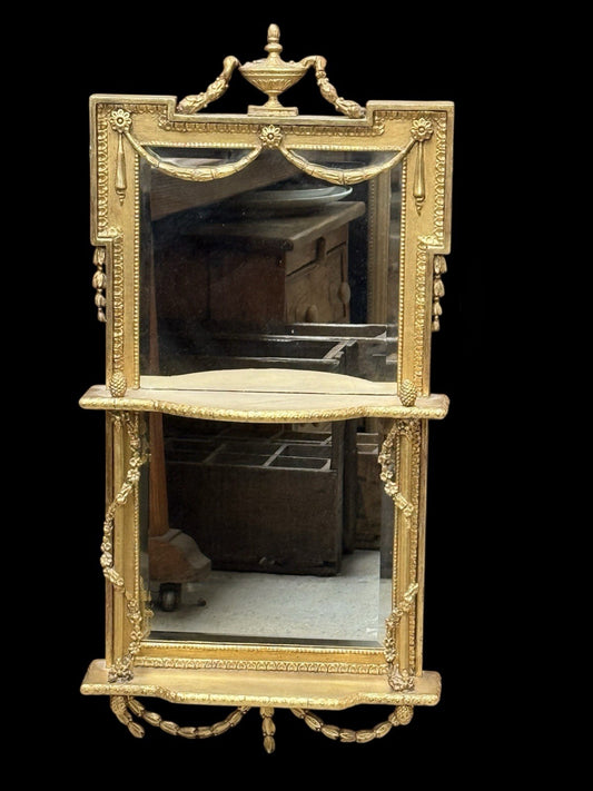 Antique Gilt Pier Mirror