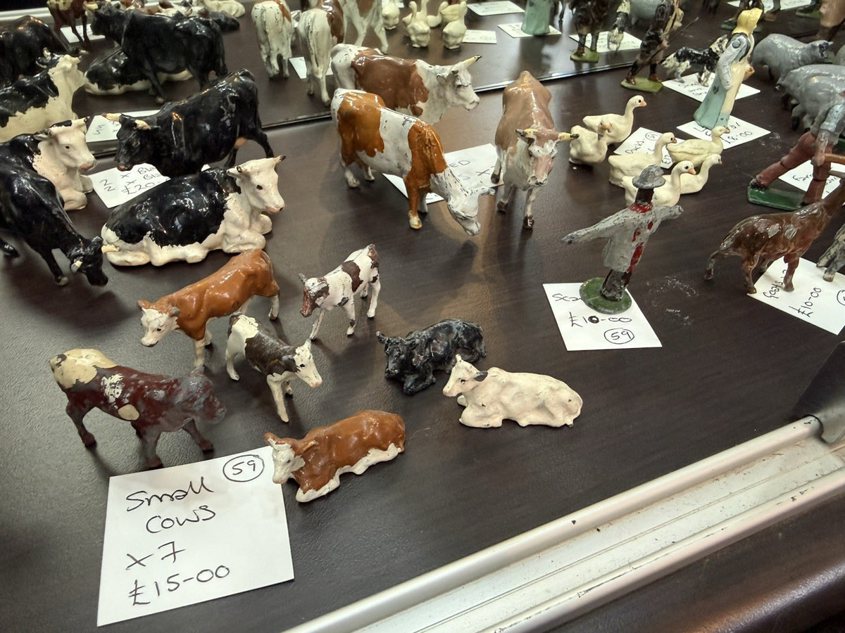 Vintage Lead Metal Farm Animal Figures Britains Joblot Over 110 Items